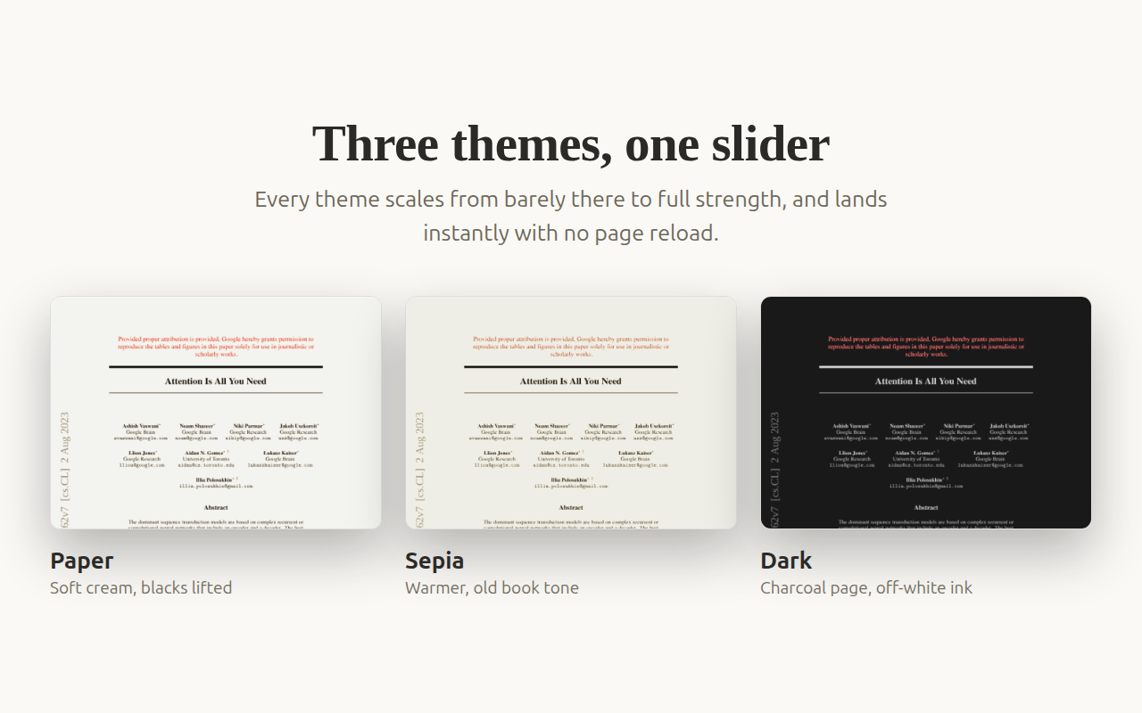 Paperlight preview